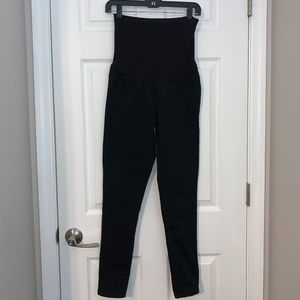 Indigo Blue Maternity black pants, size Medium